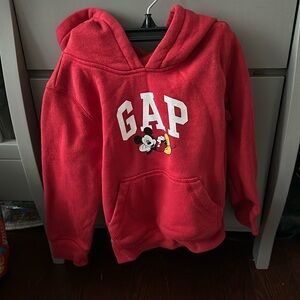 GAP X DISNEY red Mickey Mouse hoodie 4T